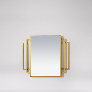 Claddagh brass mirror
