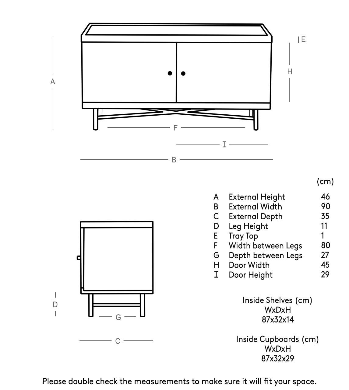 Halle Media Unit, MidCentury Modern Style in Sandblasted Grey Mango