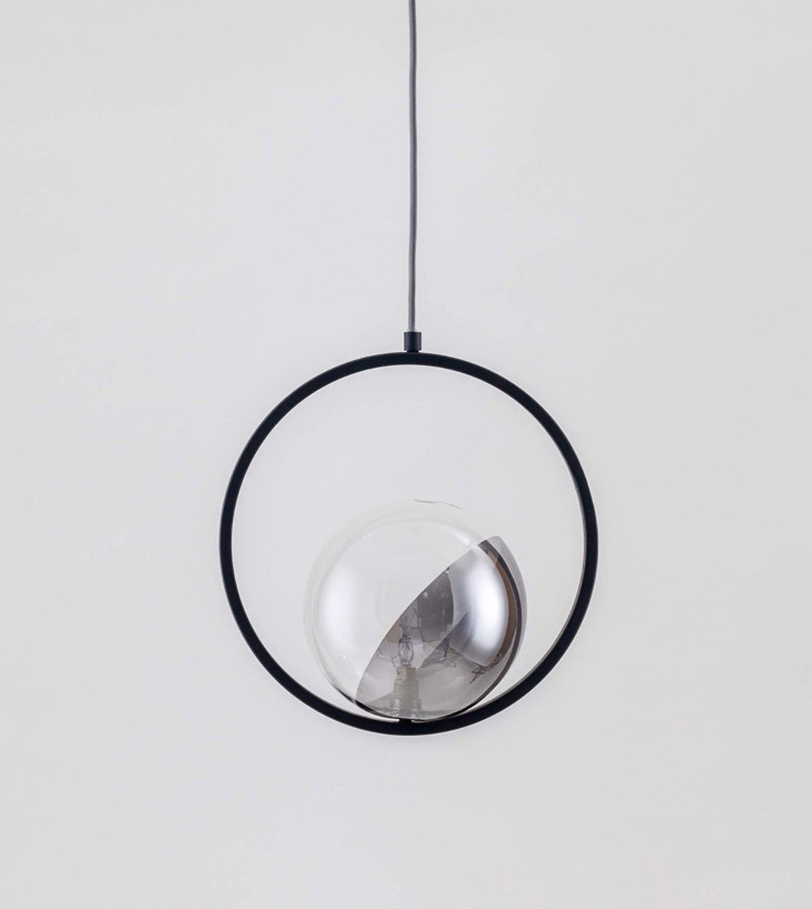 metal ring pendant light