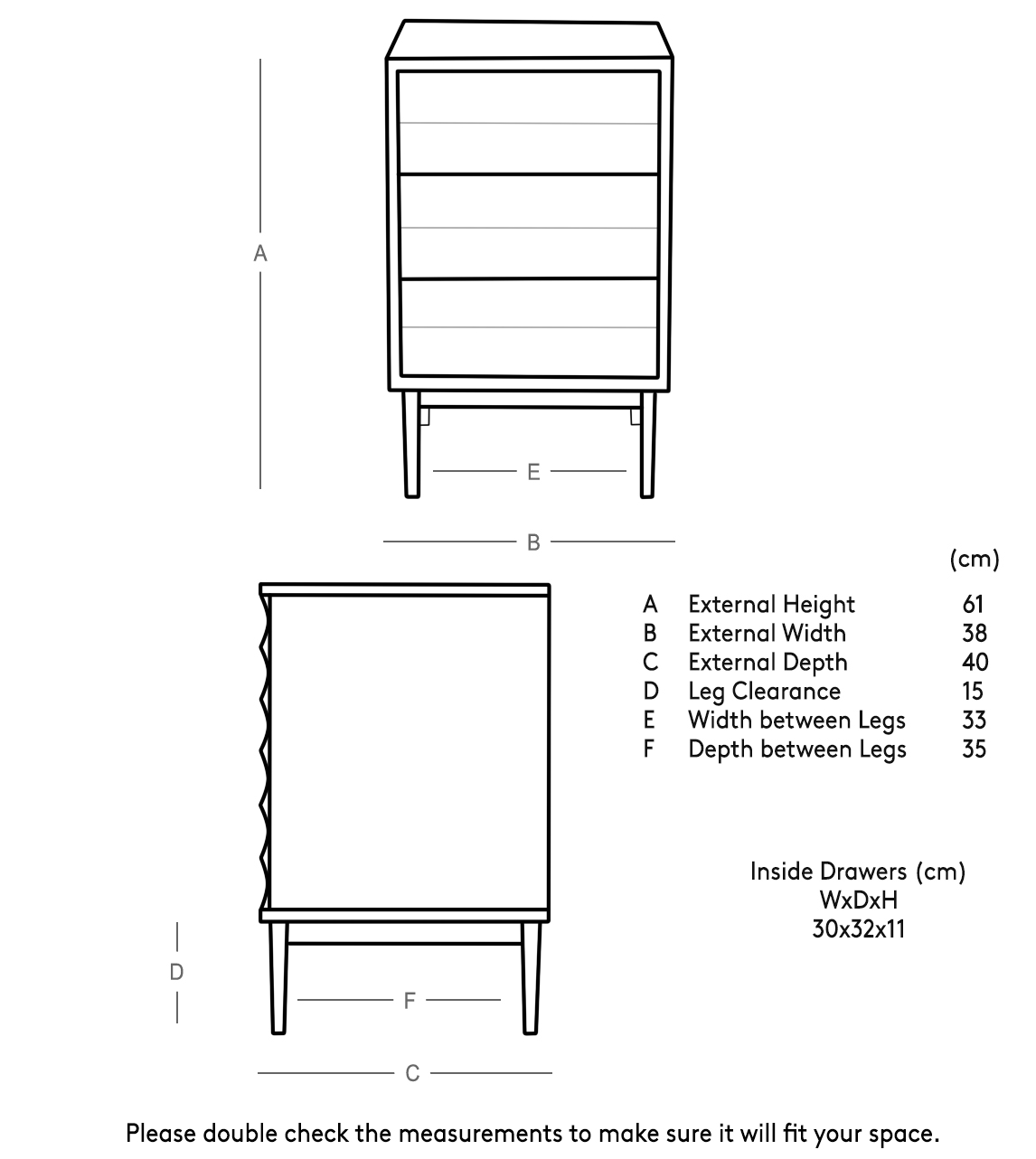 table of height and katana length