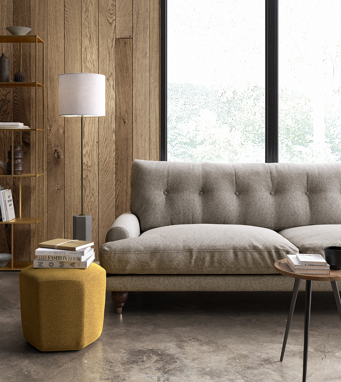 Hagen Footstool Swoon