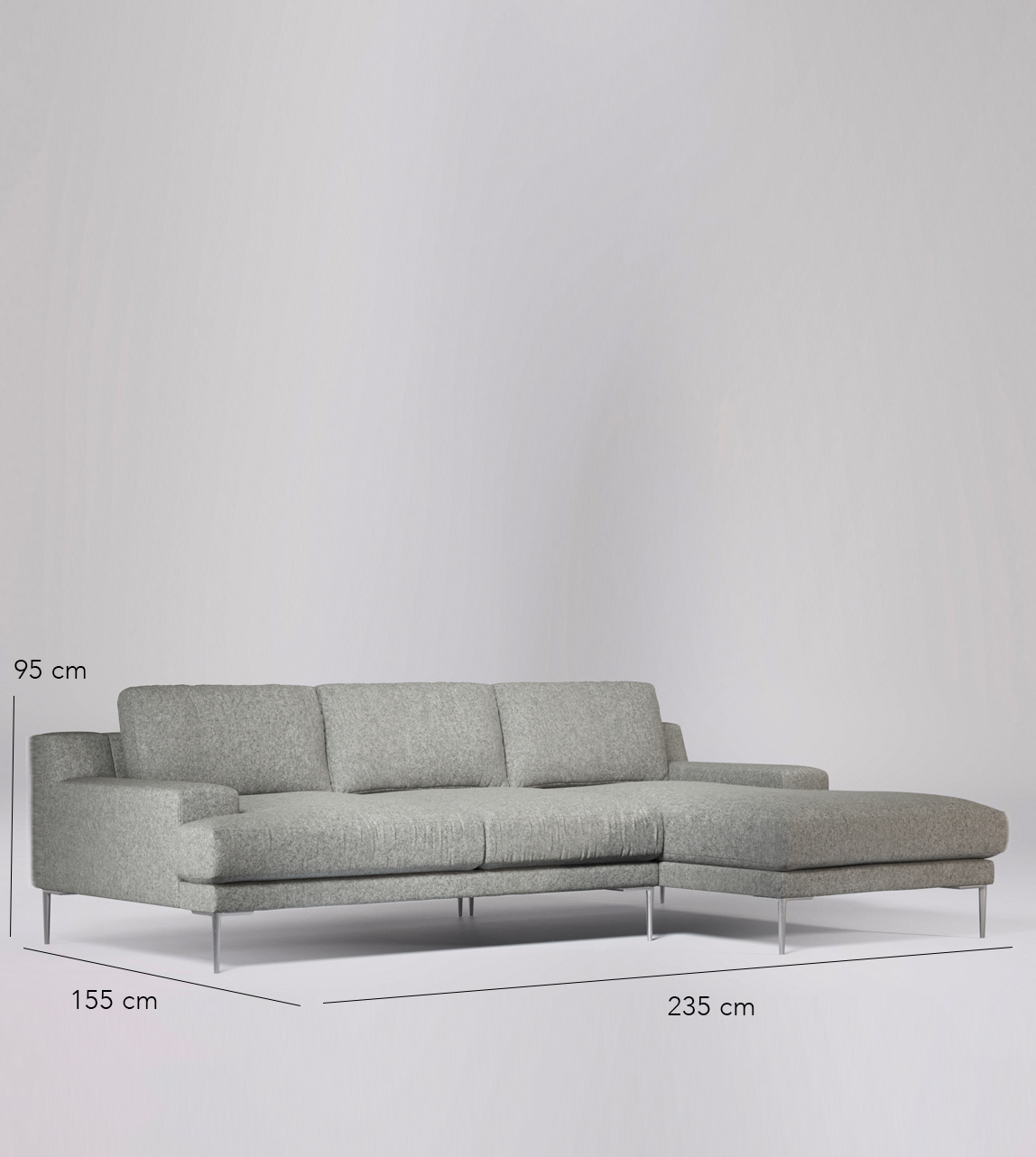 Almira Corner Sofa Swoon