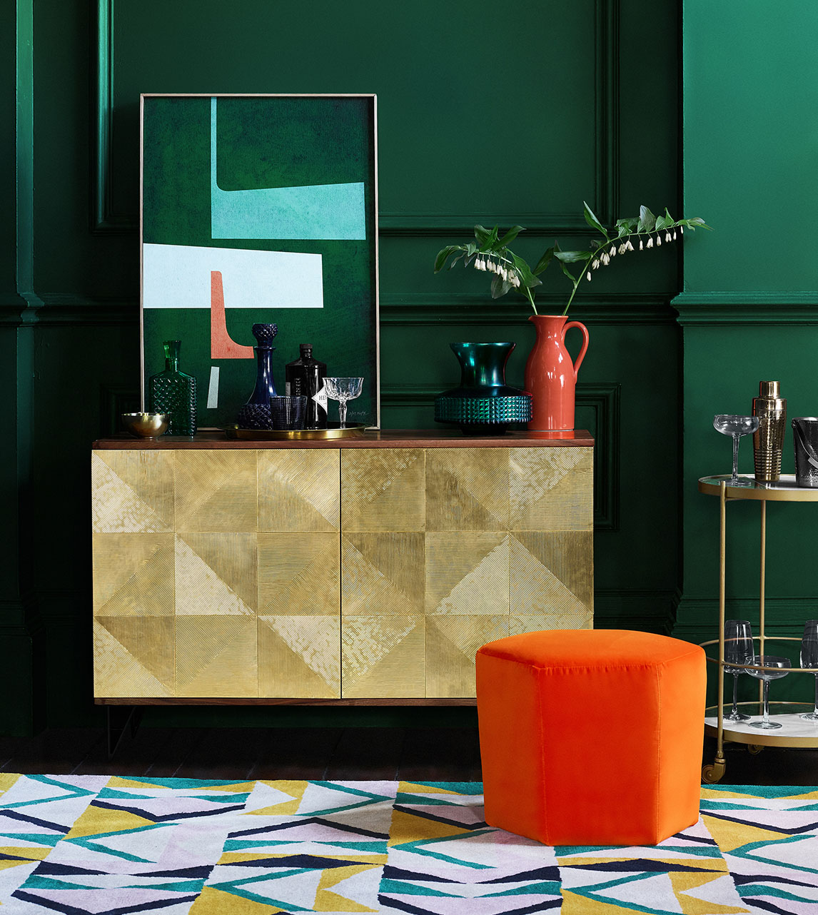 Hagen Footstool Swoon