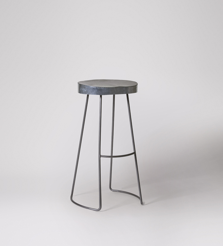 Bar stool, Industrial style in metal and steel £129