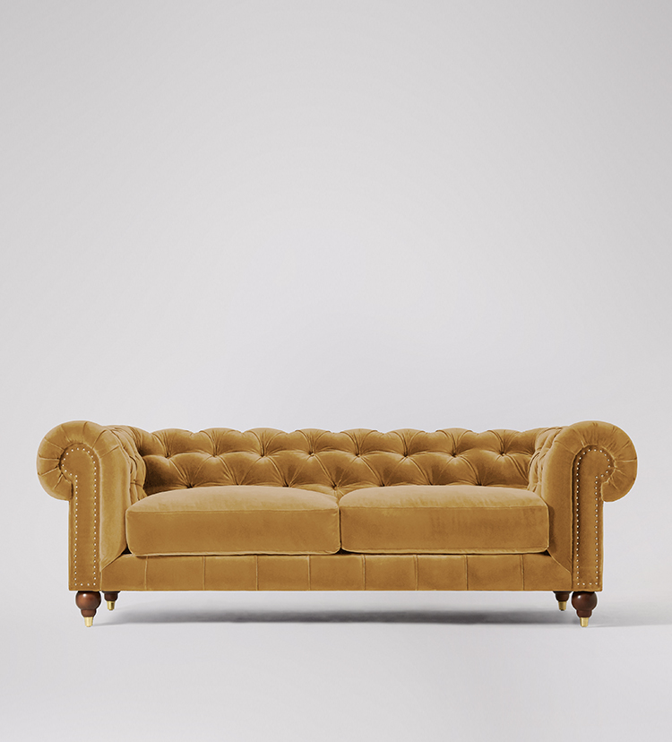 Winston ThreeSeater Chesterfield Sofa Swoon