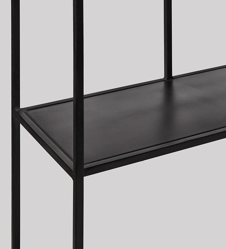 Aero Large Shelving Unit in Black Iron Swoon