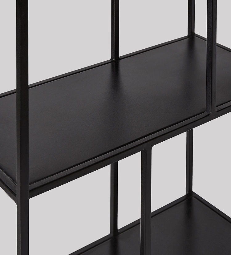Aero Shelving Unit in Black Iron Swoon