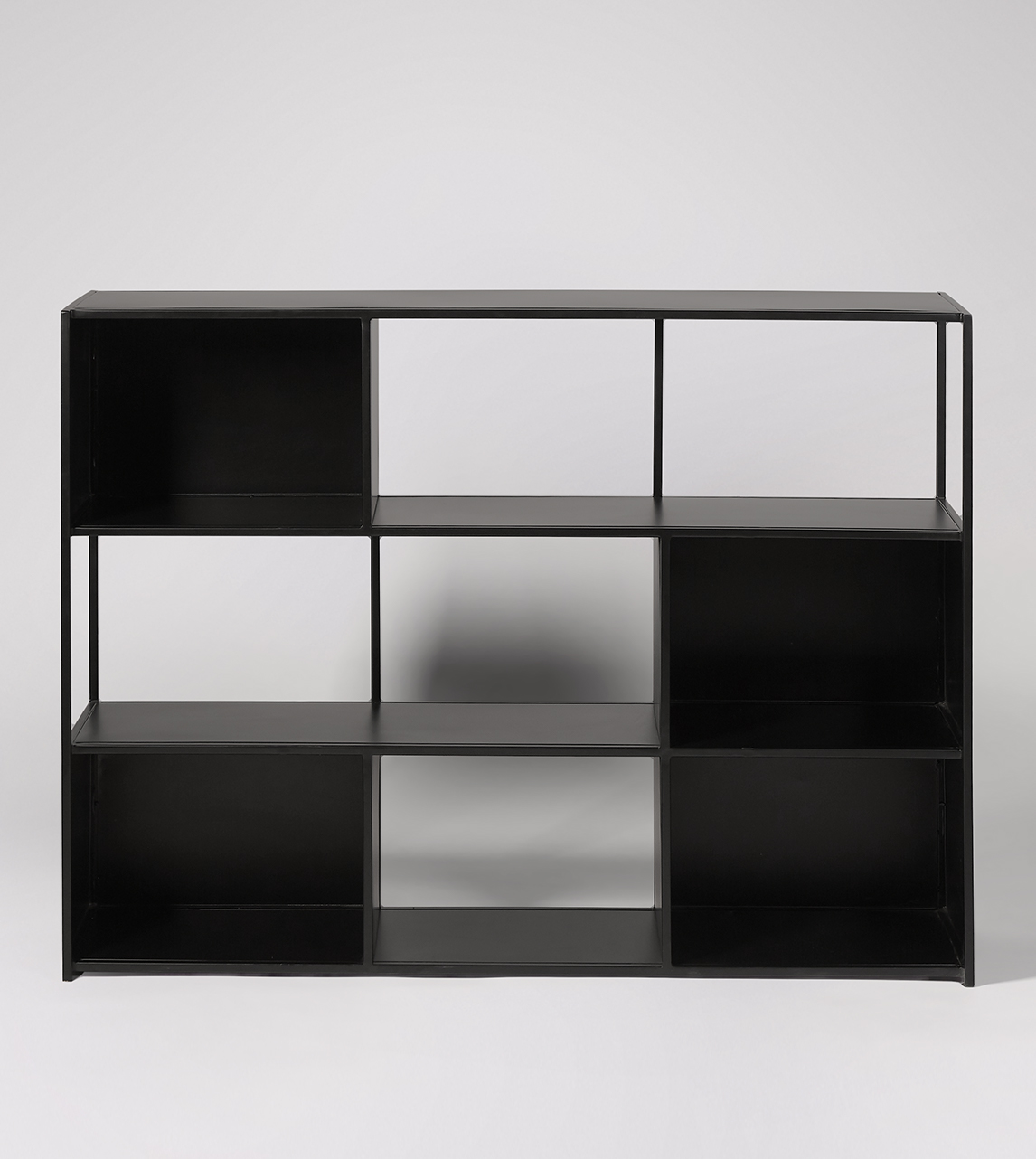 Aero Sideboard, Industrial Style in Matt Black Swoon