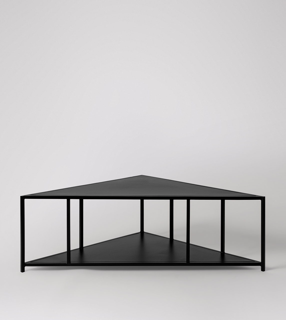 Metal corner hot sale tv stand