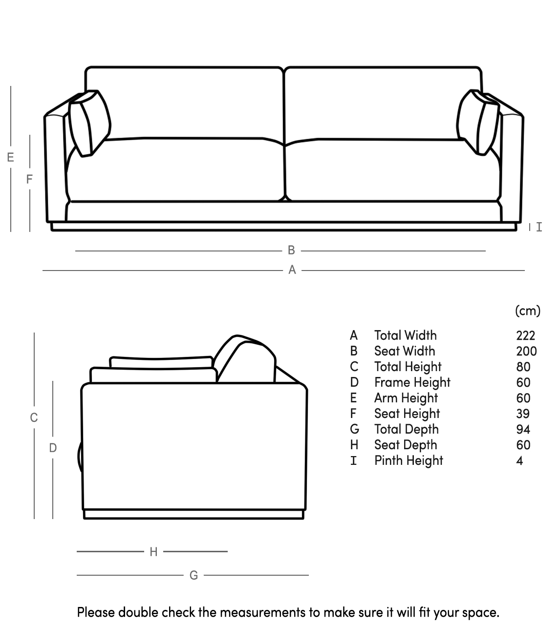 Alesund Threeseater Sofa Swoon