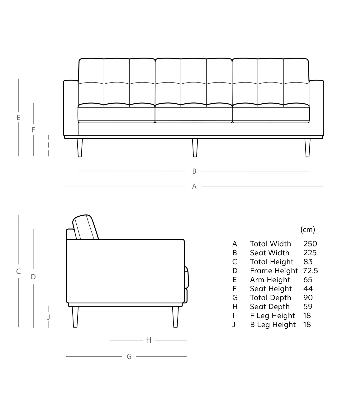 Berlin Fourseater Sofa Swoon