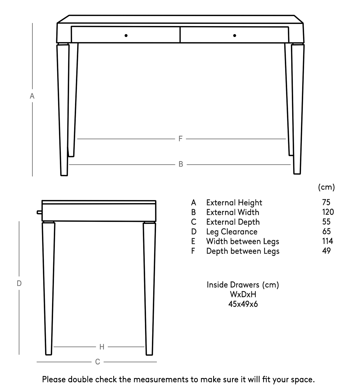 Bjorn store console table