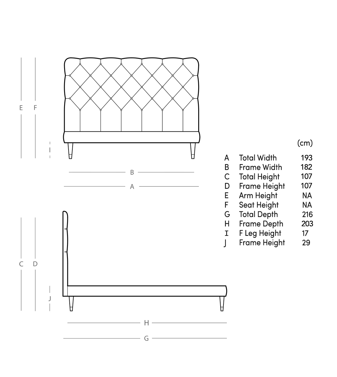 Burbage Super King Size Bed Frame Swoon burbage-super-king-size-bed-frame-swoon