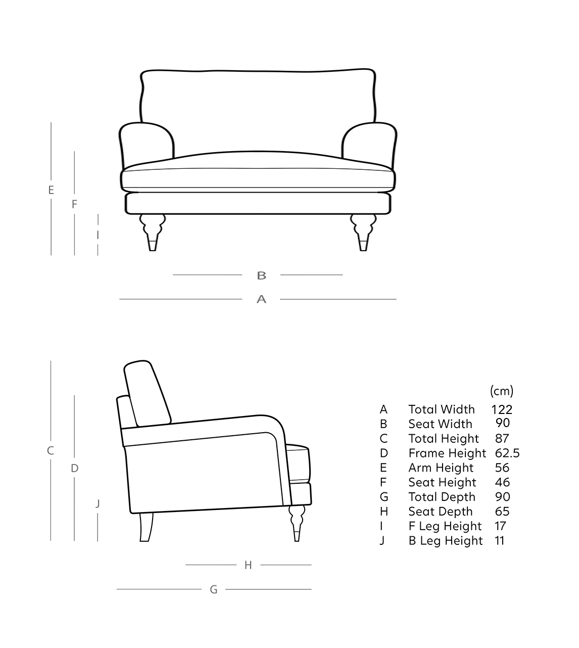 Charlbury Love Seat Swoon