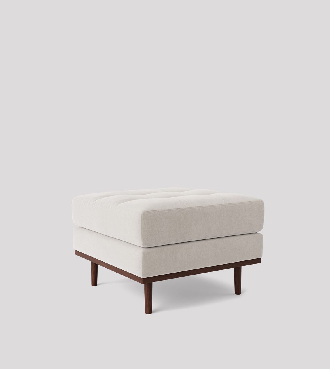Mid century cocktail ottoman deals