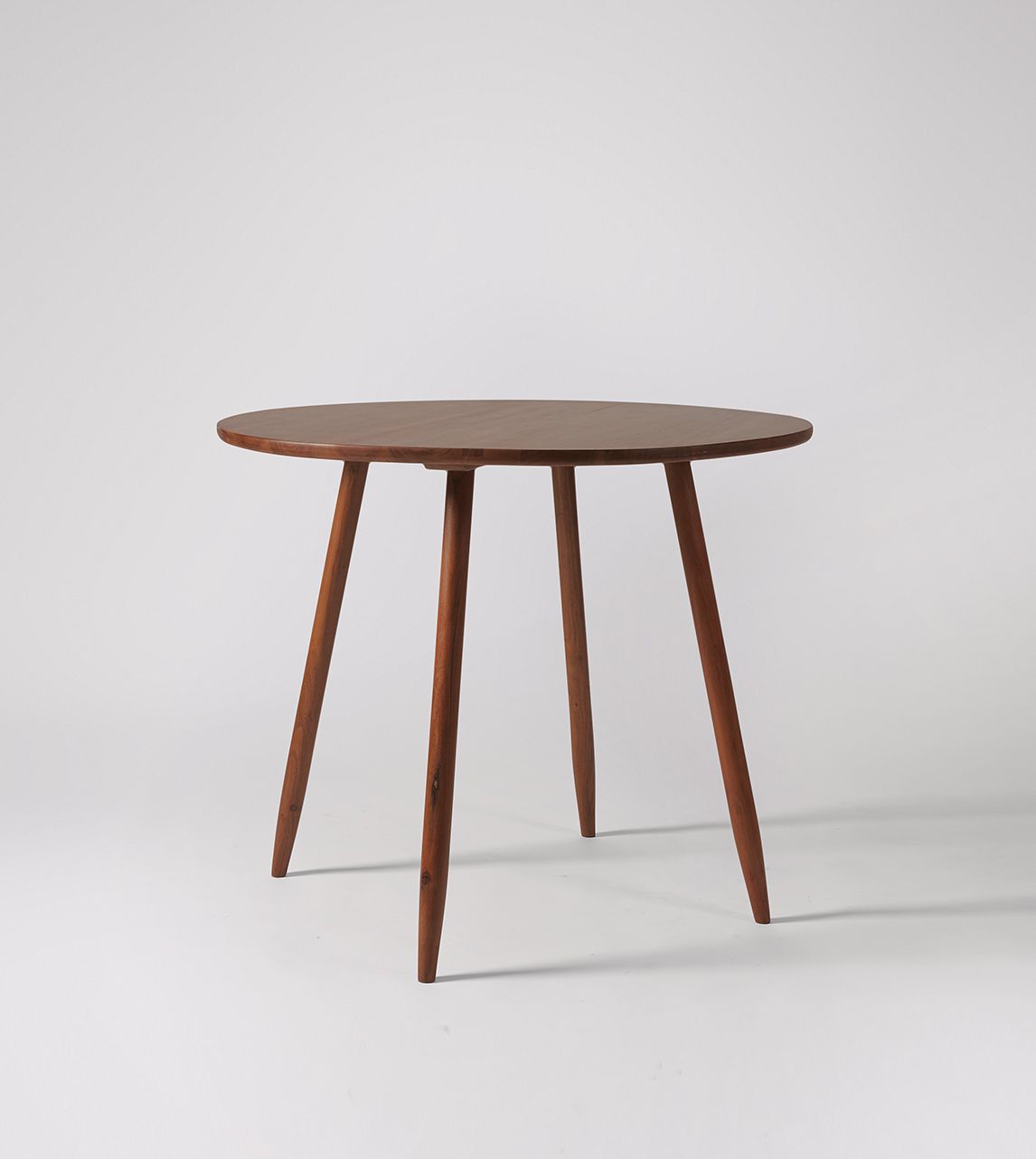 Southwark Contemporary Style Dining Table in Dark Brown Acacia | Swoon