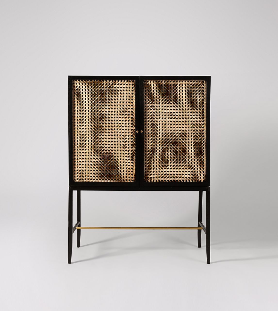 Rattan on sale drinks cabinet