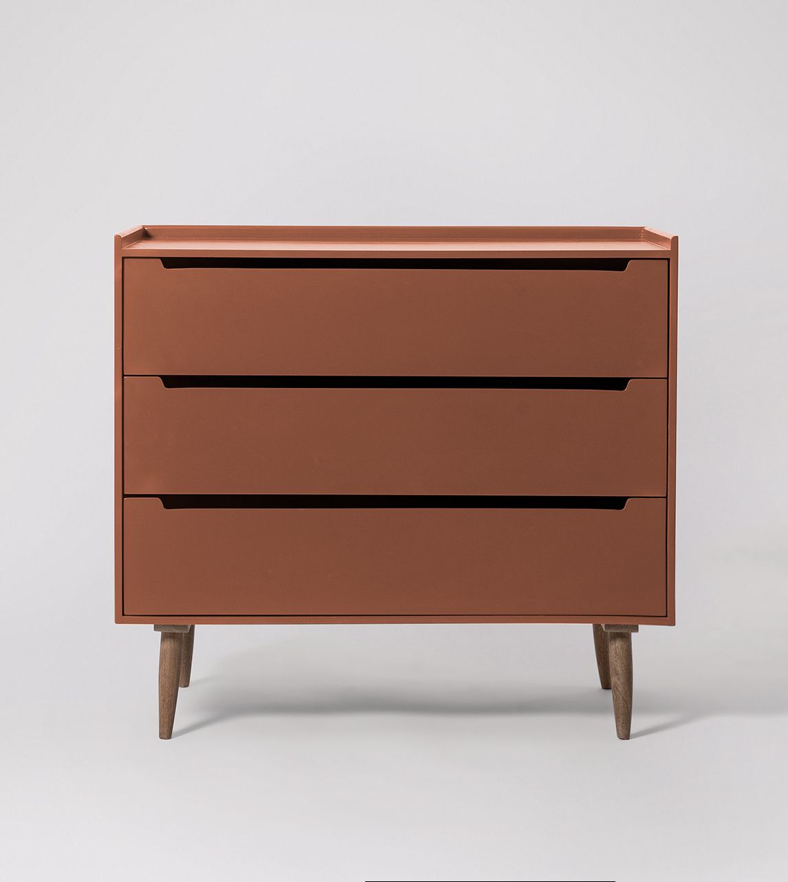 Mid century modern discount 3 drawer chest