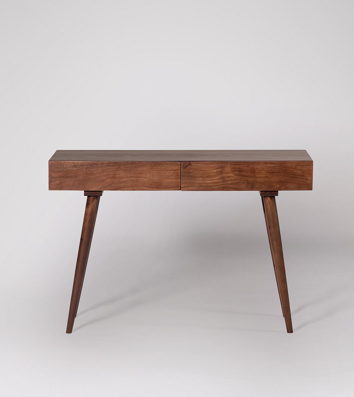 Watts Mid Century Scandi Console Table in Acacia Swoon