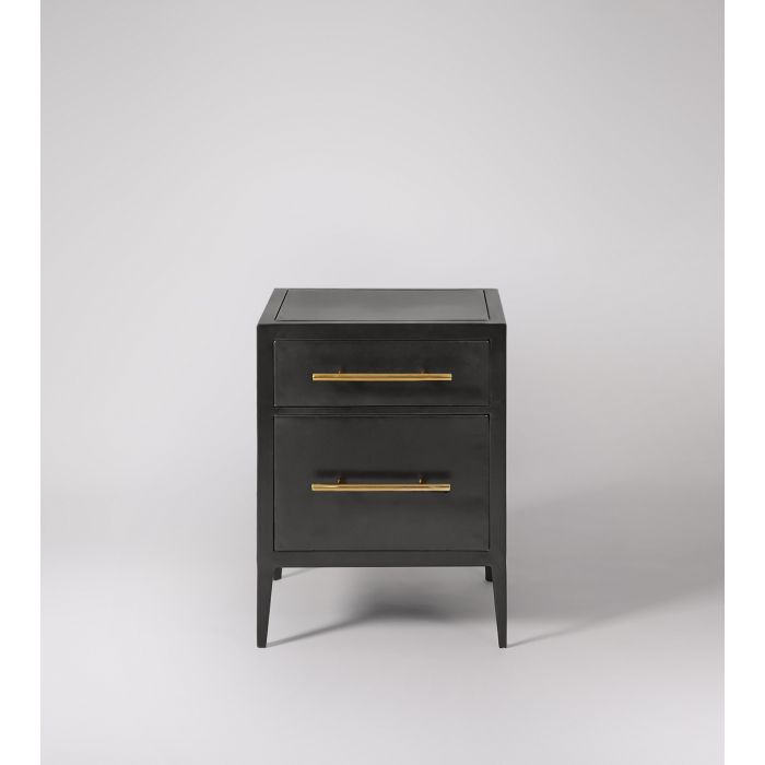 Black Bedside Tables Metal Bedside Tables Swoon