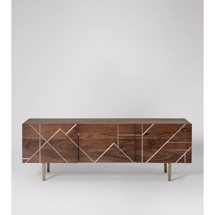 Media console store with cabinets