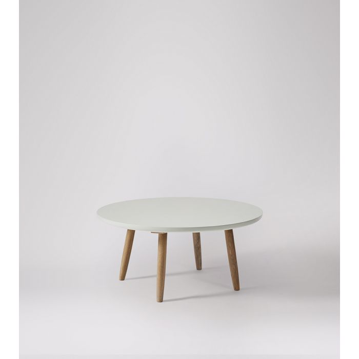 Round Coffee Tables Glass Swoon - Light Grey Wood Round Coffee Table Round Coffee Tables Glass Swoon - Light Grey Wood Round Coffee Table