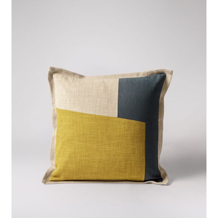 small mustard cushions