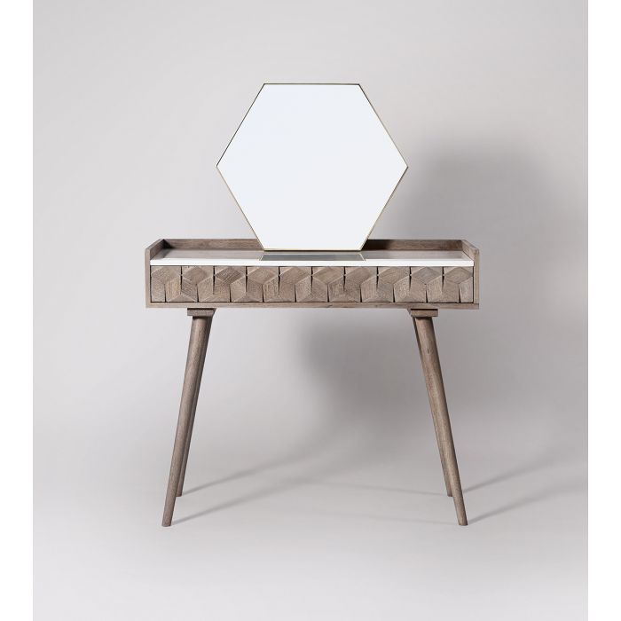 Dressing Tables with Drawers Makeup Tables with Storage Swoon