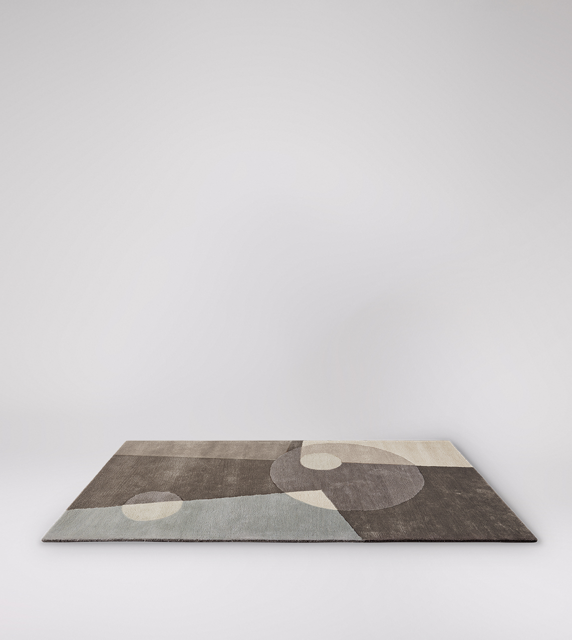 Gauss Small Rug in Brown Multi Swoon