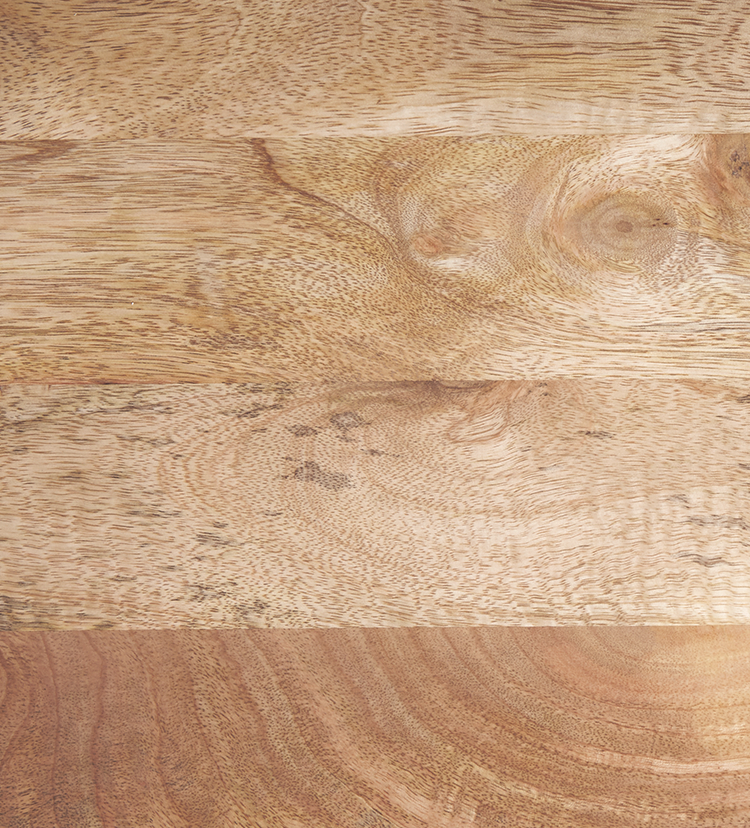 Ginsberg Desk, MidCentury Style in Natural Mango Wood Swoon