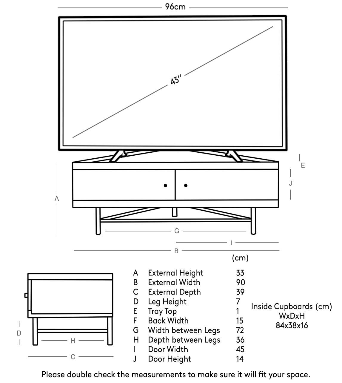 Halle MidCentury Modern Corner TV Unit in Natural OakStained Mango