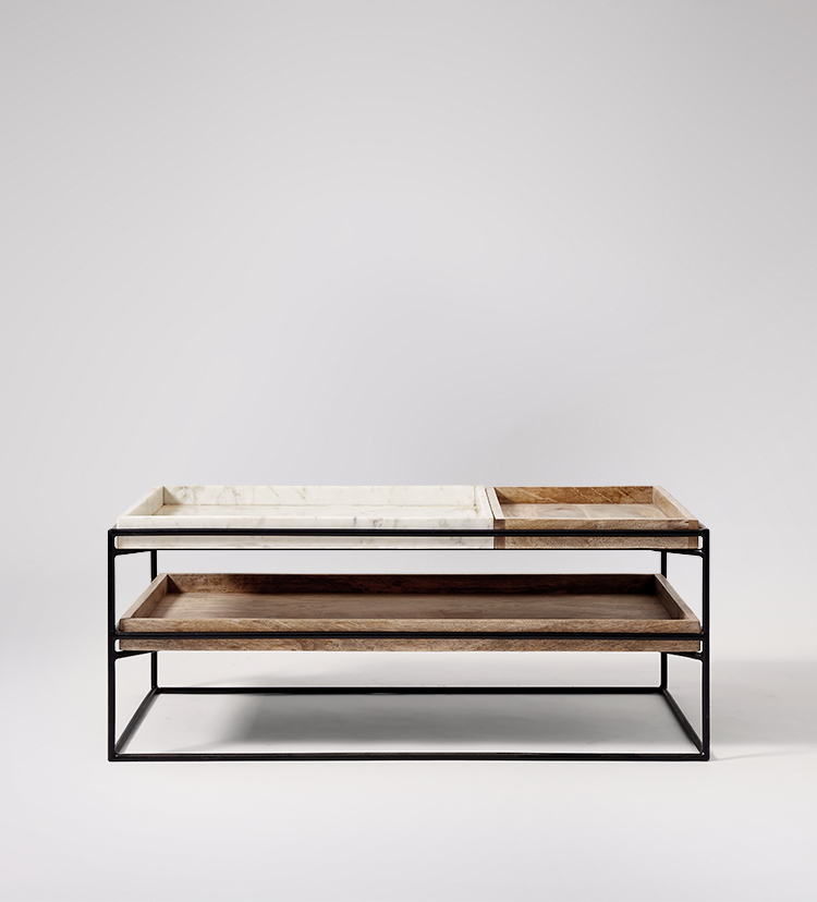 swoon editions marble coffee table