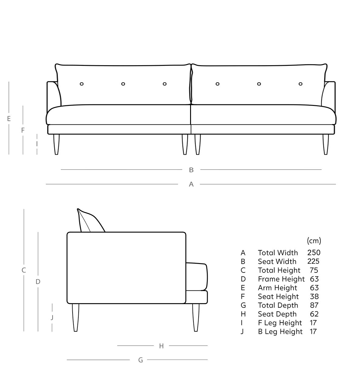 Kalmar Fourseater Sofa Swoon