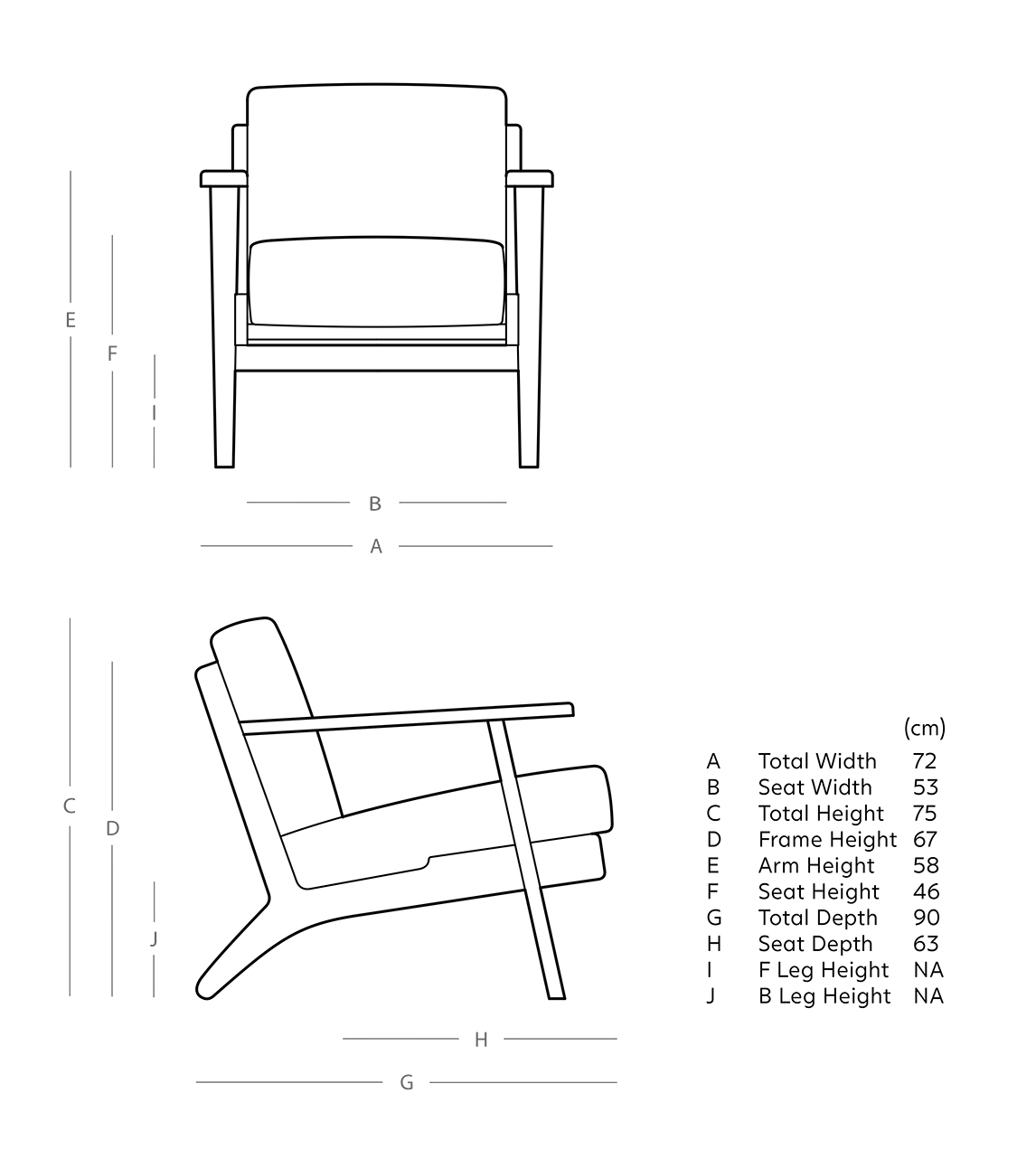 Karla Armchair in Chalk House Weave with Dark Feet Almost Perfect Swoon