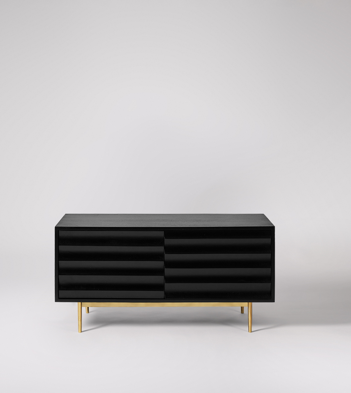 Small dark wood tv stand hotsell