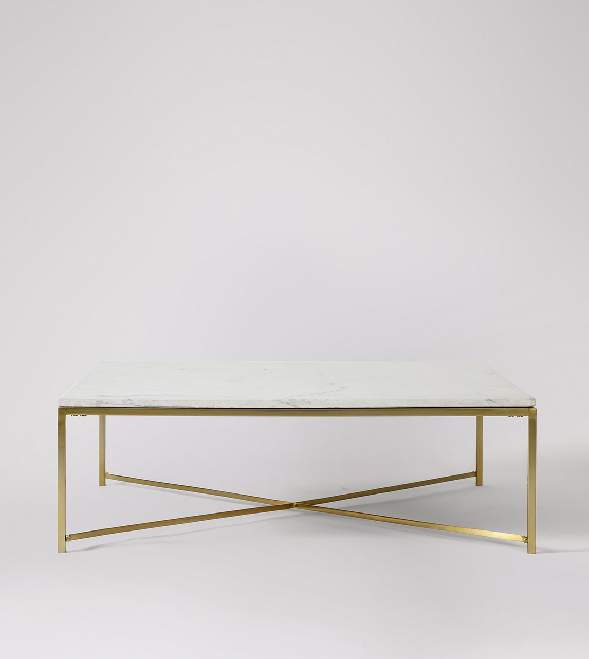 Square brass deals side table