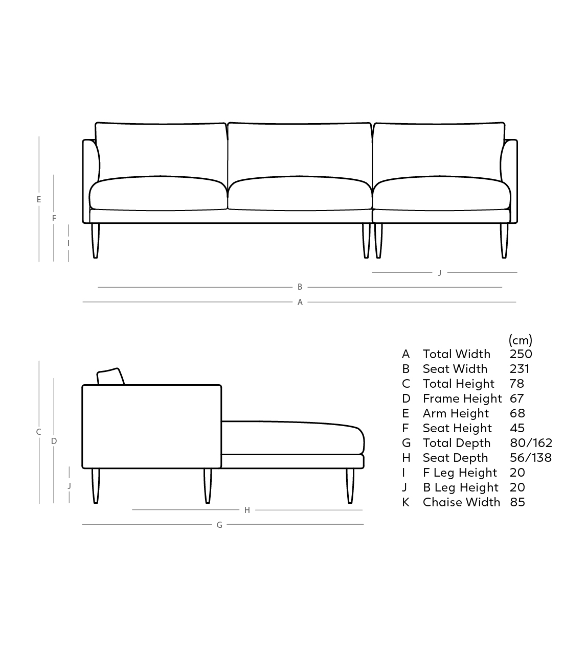 Luna Righthand Corner Sofa Swoon