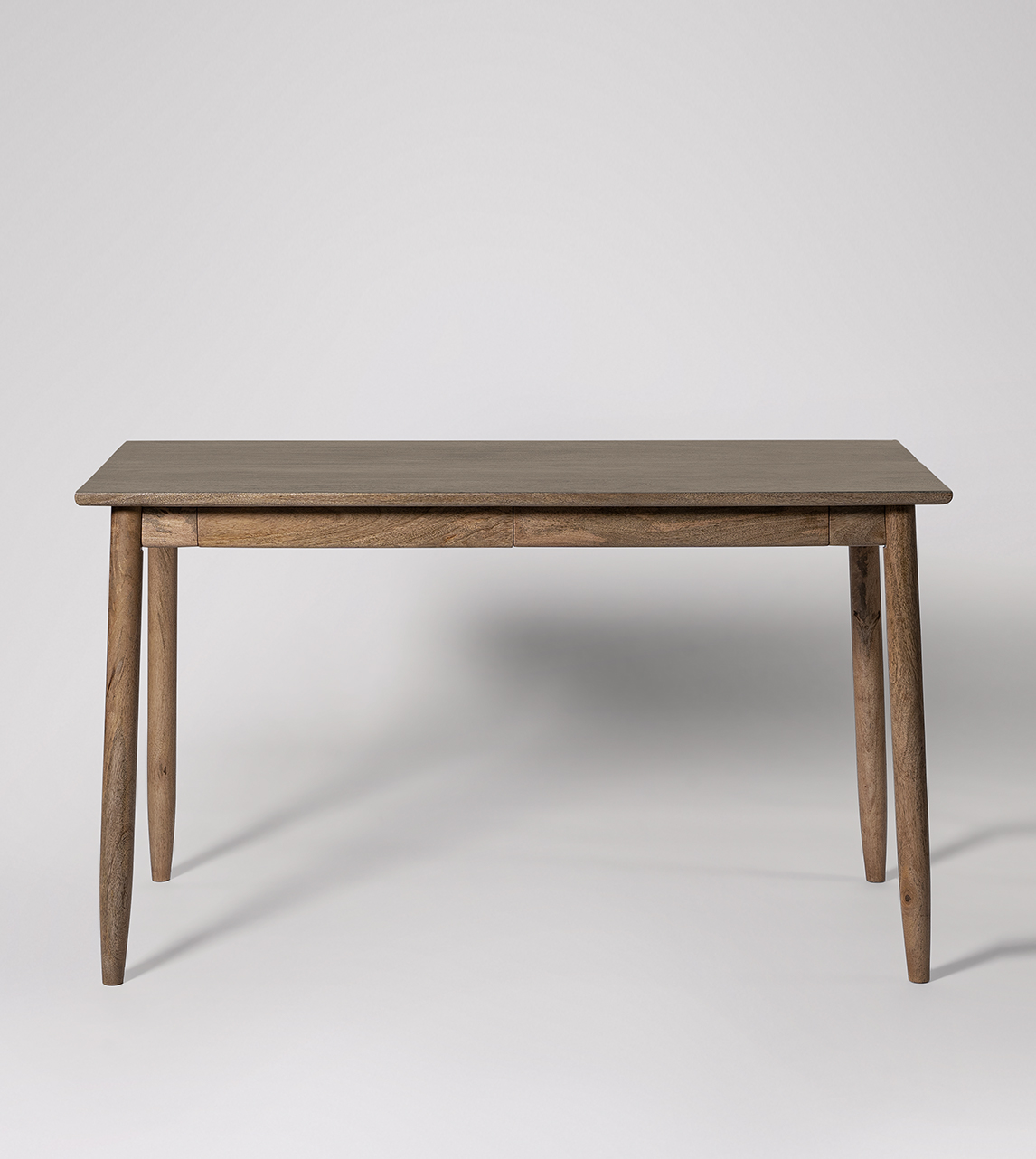 Maltby MidCentury Desk in Natural OakStained Mango Wood Swoon