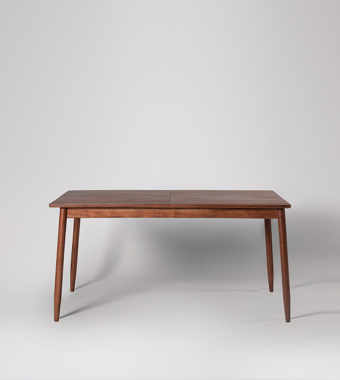 acacia extending dining table