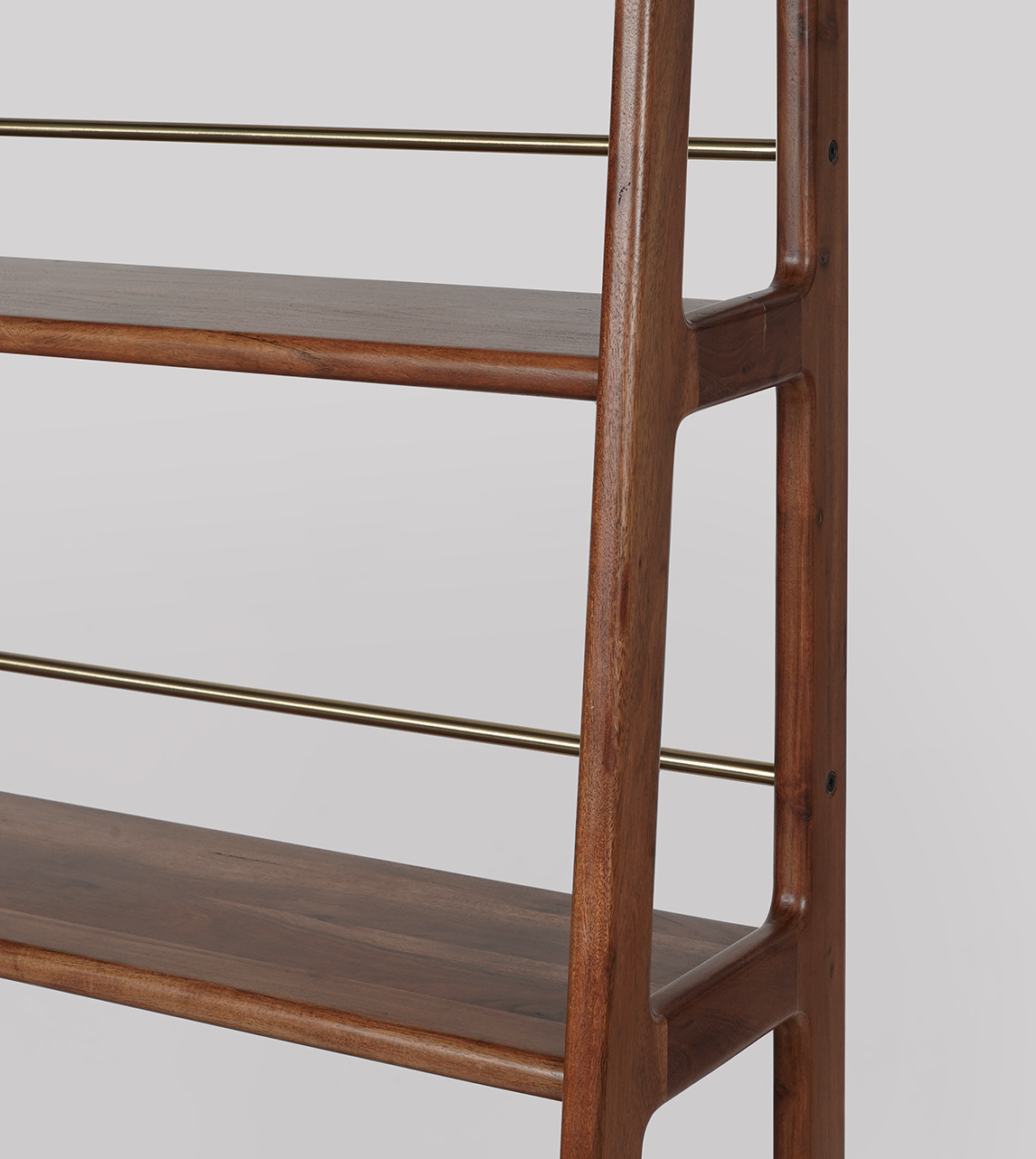 G.SHELF 1200(ウォールナット) Lozier Black Gondola Wall Unit With 8 Shelves | DGS Retail