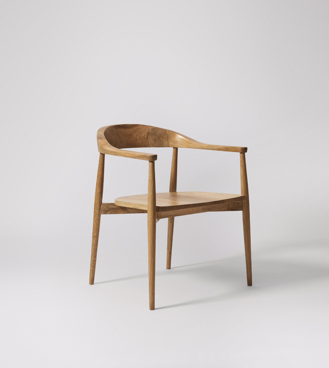 mango wood armchair