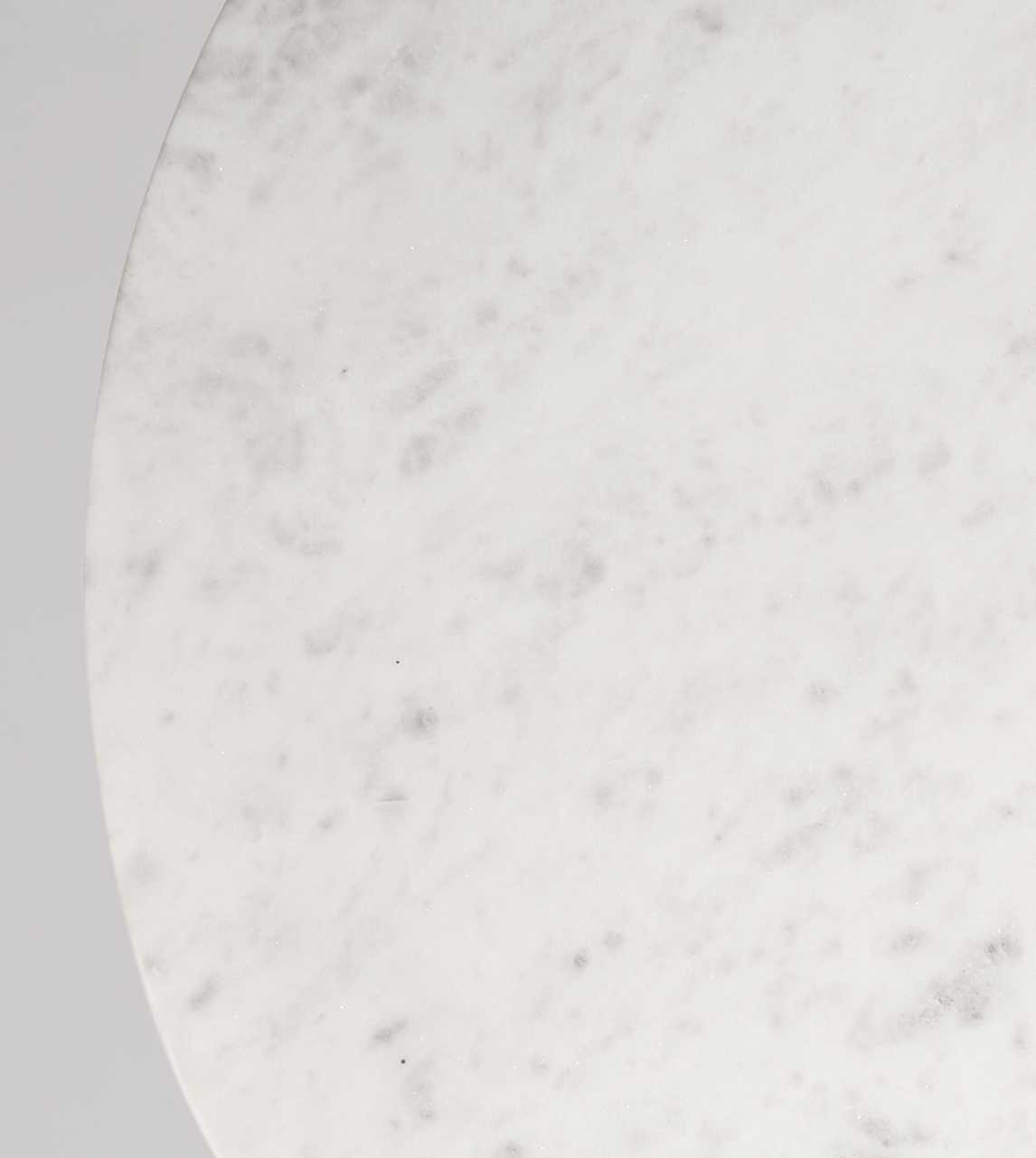 Pearl Art Deco Coffee Table in White Marble & Shiny Antique Brass Swoon