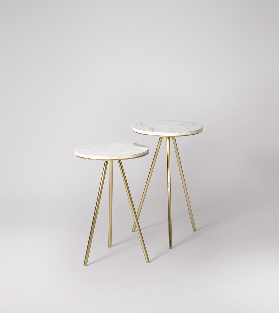 swoon marble side table