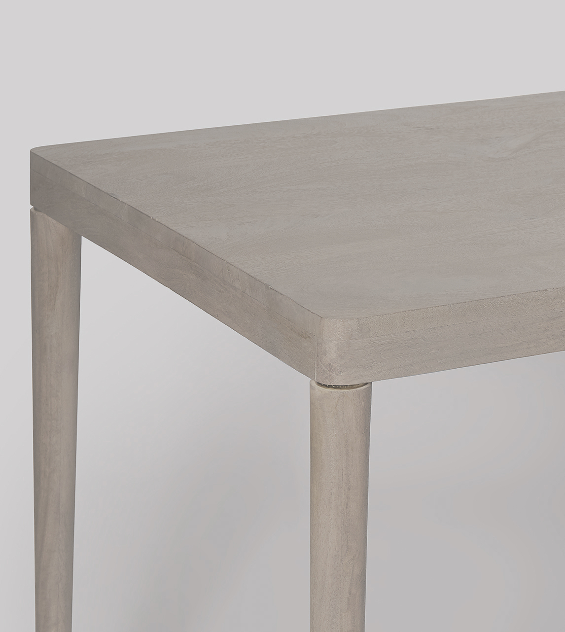 bjorn dressing table grey Scandi Style Six-Seater Dining in Brass & Sandblasted Mango Wood Bella Bridesmaids Exclusive