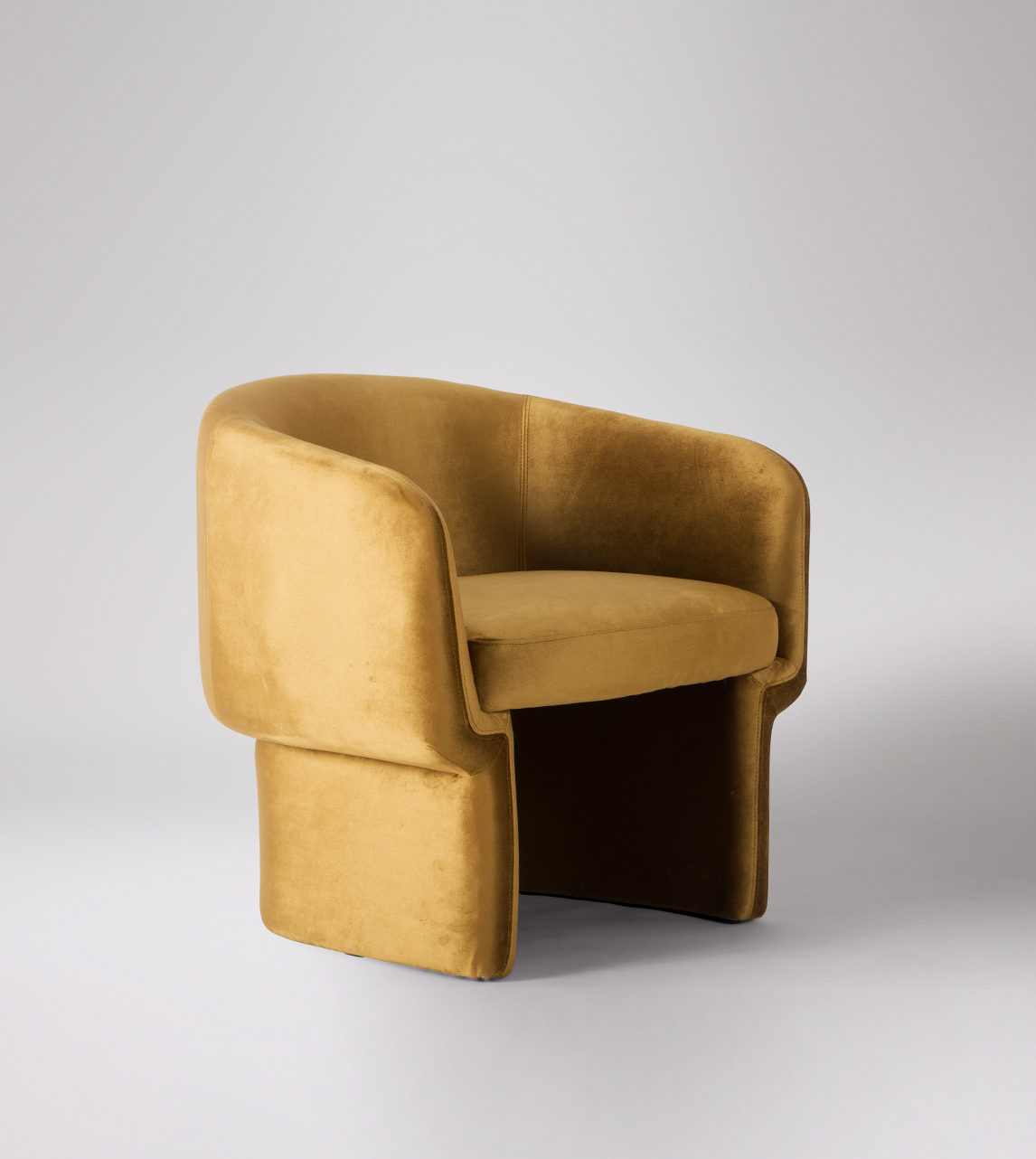Sari Cocktail Armchair Chair In Mustard Velvet Swoon The gamer chair, with a fine steel frame upholstered in woven fabric, has been designed by our team taking inspiration from the trend for putting all materials on view.