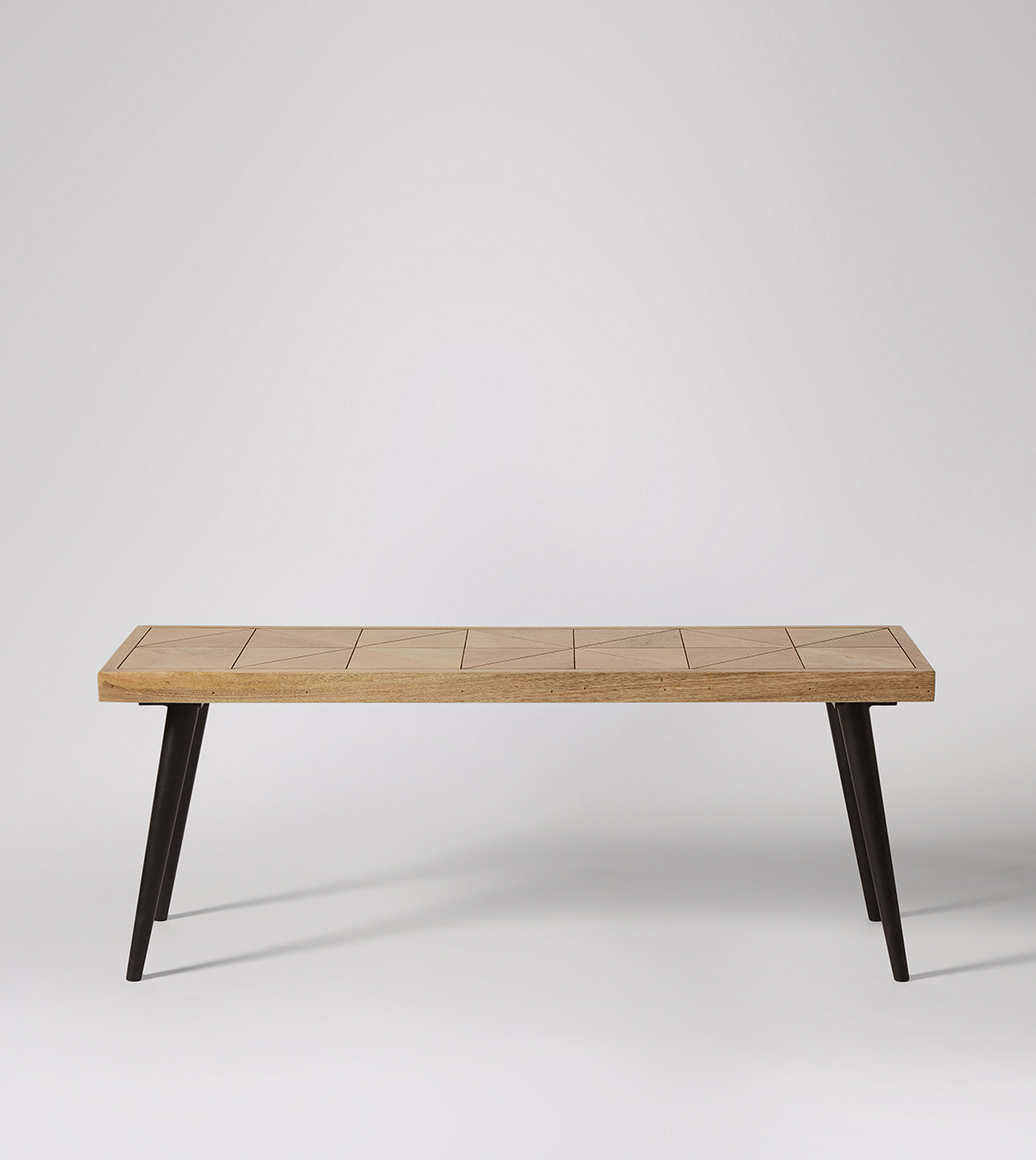 Sibley Bench in Natural Mango & Black Swoon