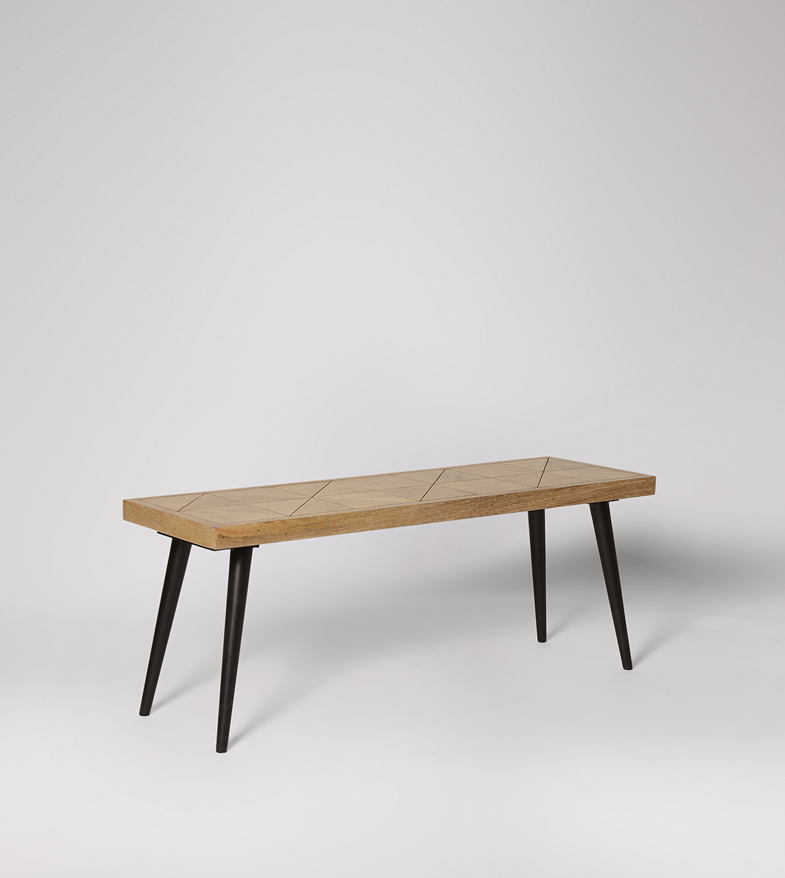 Sibley Bench in Natural Mango & Black Swoon