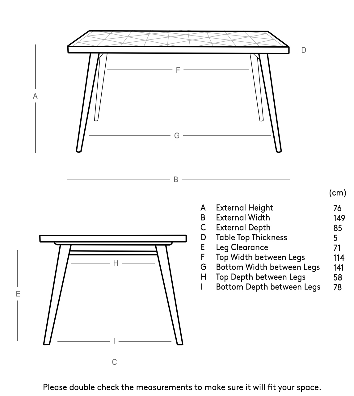 Sibley Mid-Century Six-seater Dining Table in Natural Mango Wood | Swoon