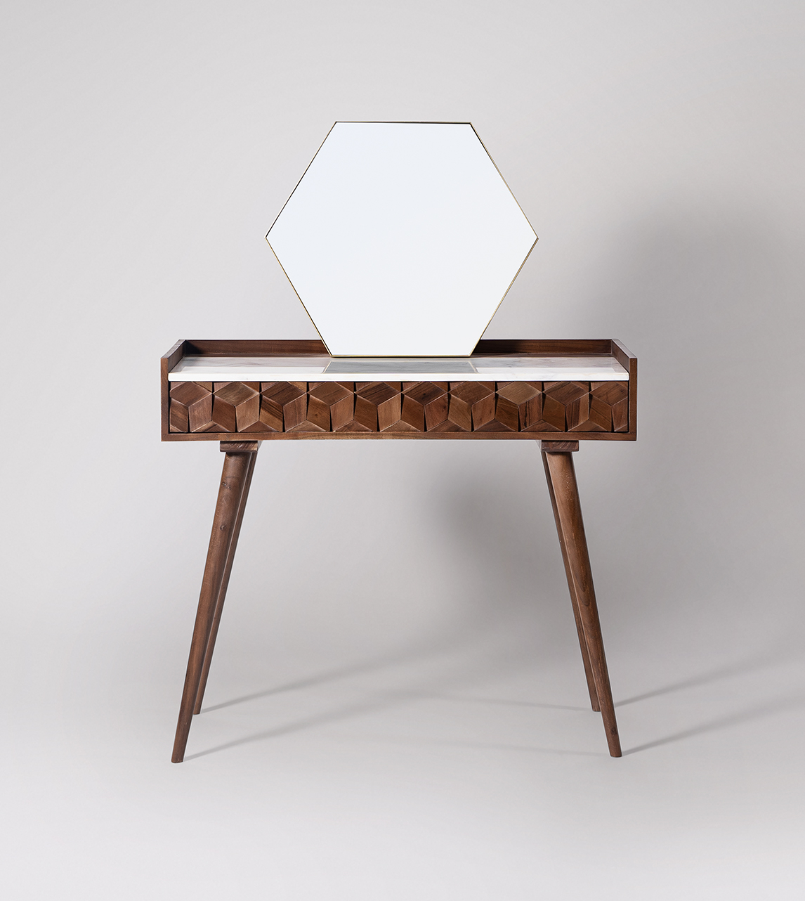 acacia dressing table