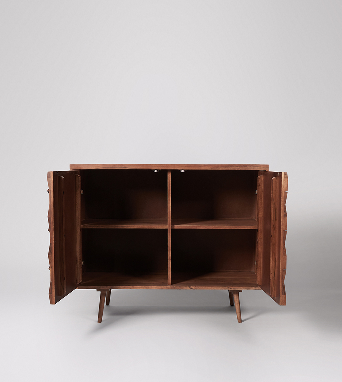 Terning Small Sideboard, MidCentury Style in Acacia Swoon